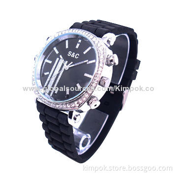 HD 720P beautiful lady SPY watches with 180 degree video and audio recording, IR night visionNew